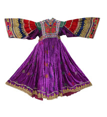 vintage hand embroidered nomadic Kuchi Ethnic dress from Afghanistan No-WL21-5