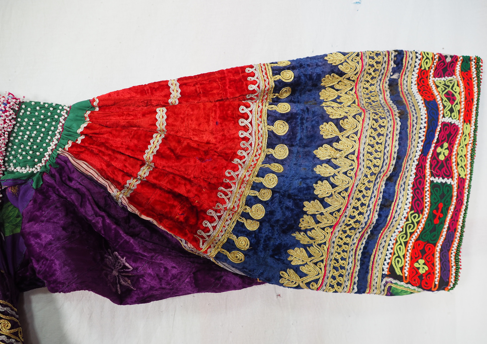 vintage hand embroidered nomadic Kuchi Ethnic dress from Afghanistan No-WL21-5