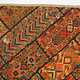 88x53  cm  Vintage Bohemian oriental  Patchwork wall hanging No:21/2