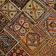 88x54 cm  Vintage Bohemian oriental  Patchwork wall hanging No:21/3