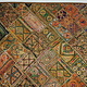 174x100 cm Vintage Bohemian orientalische  Patchwork Wandbehang Nr:21/8