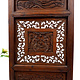 Antique Chinese  Wood Carving Screen Wall Hanging 21