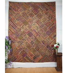 240x188  cm  Vintage Bohemian oriental  Patchwork wall hanging No:21/9