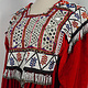 hand bestickt Nomaden kuchi frauen Hochzeit samt kleid Tracht aus afghanistan  Nr-WL21-6