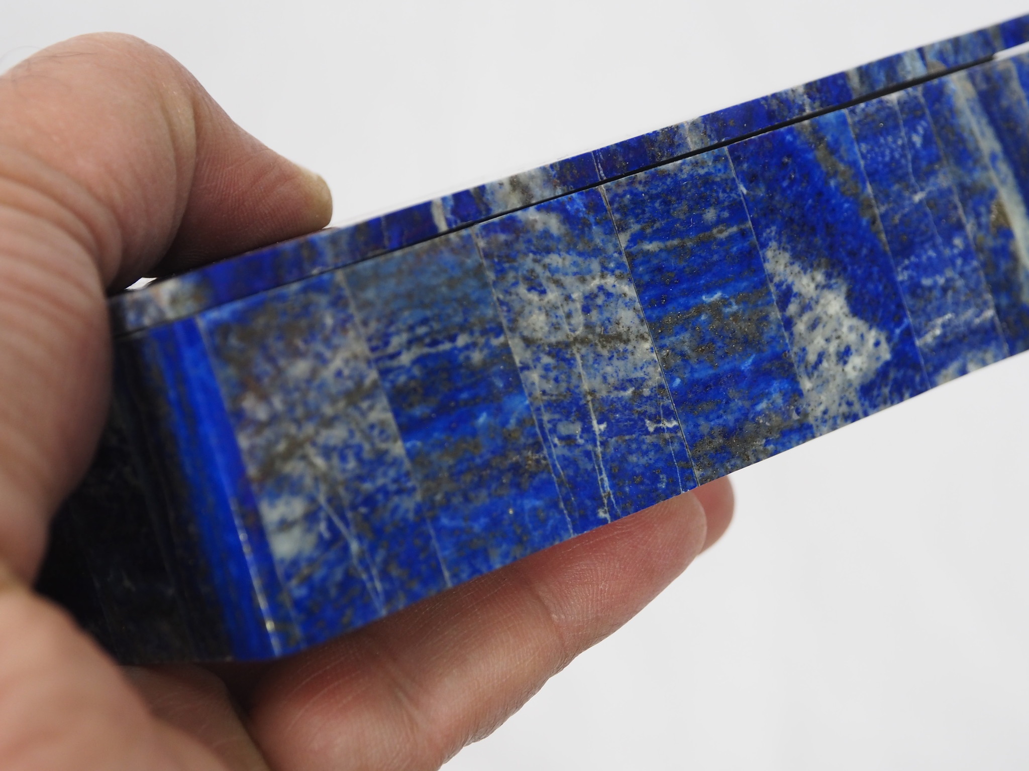 Extravagant Royal blau echt Lapis lazuli Schmuckkiste aus Afghanistan   Nr- 21/F