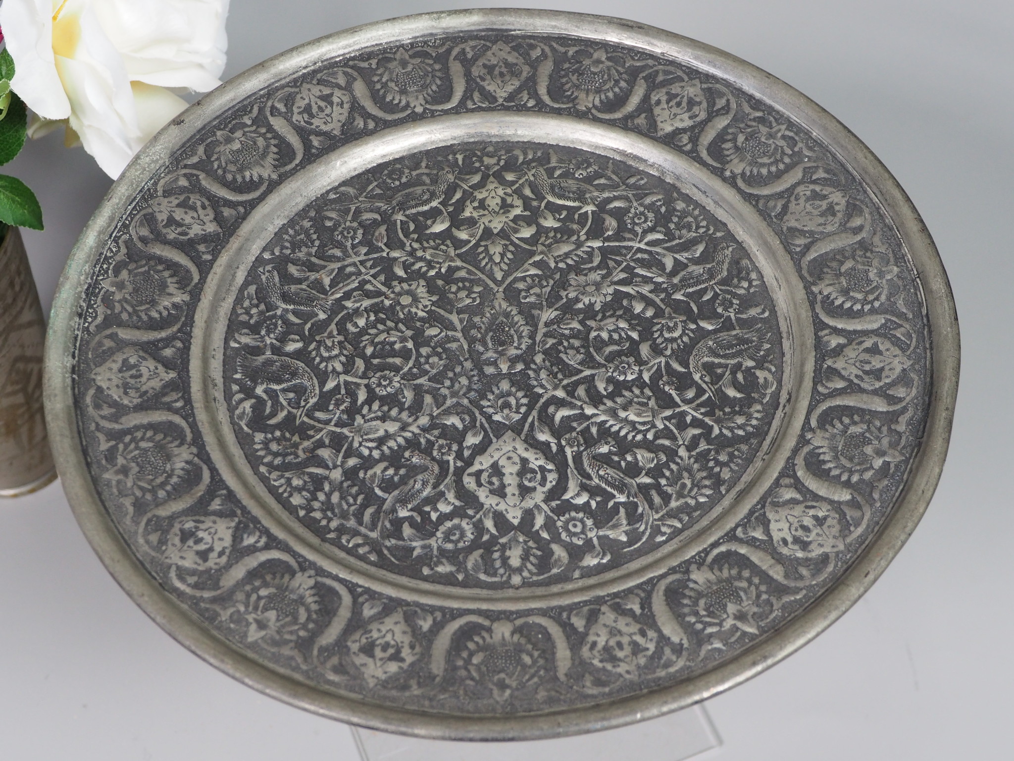 30 cm antique copper tray No: K17