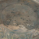 38 cm antik Kupfer Teller No:K18