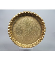 40  cm antik Messing tablett No: K 31