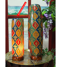 Camel Skin leather  table lamp IT/23