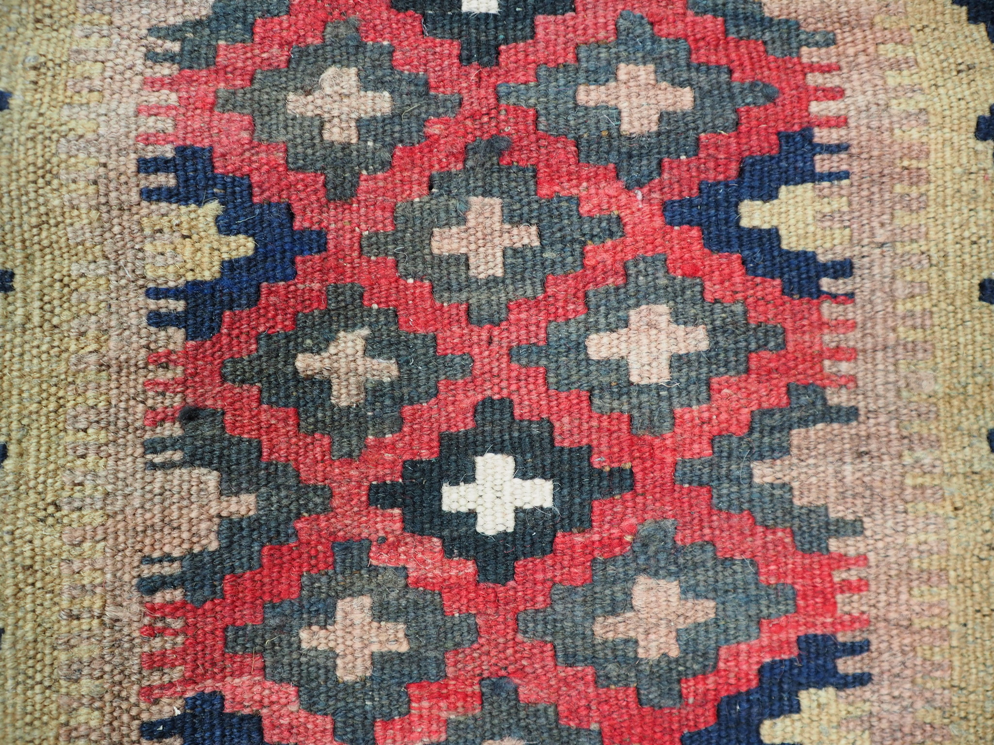 390x85 cm orient Teppich Afghan kelim Nomaden uzbekische Läufer Maimana Nord Afghanistan Nr:16