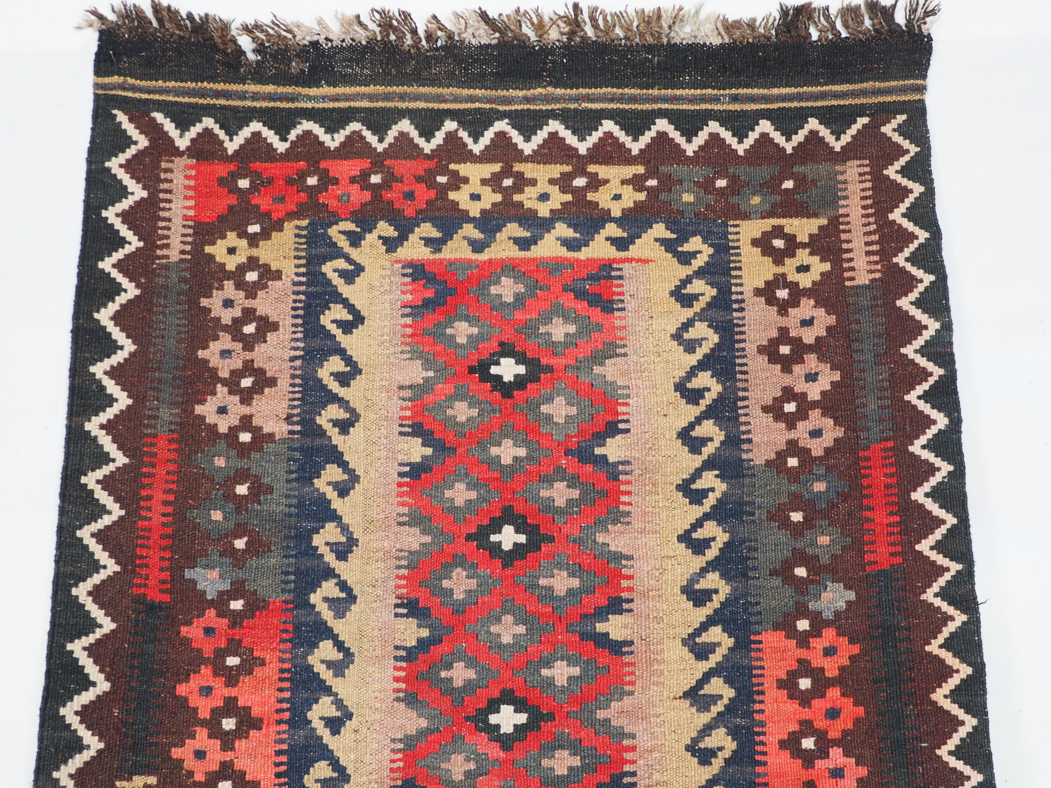 12,7 x2,7 ft huge very rare oriental Afghan nomadic Kilim   runner No:16