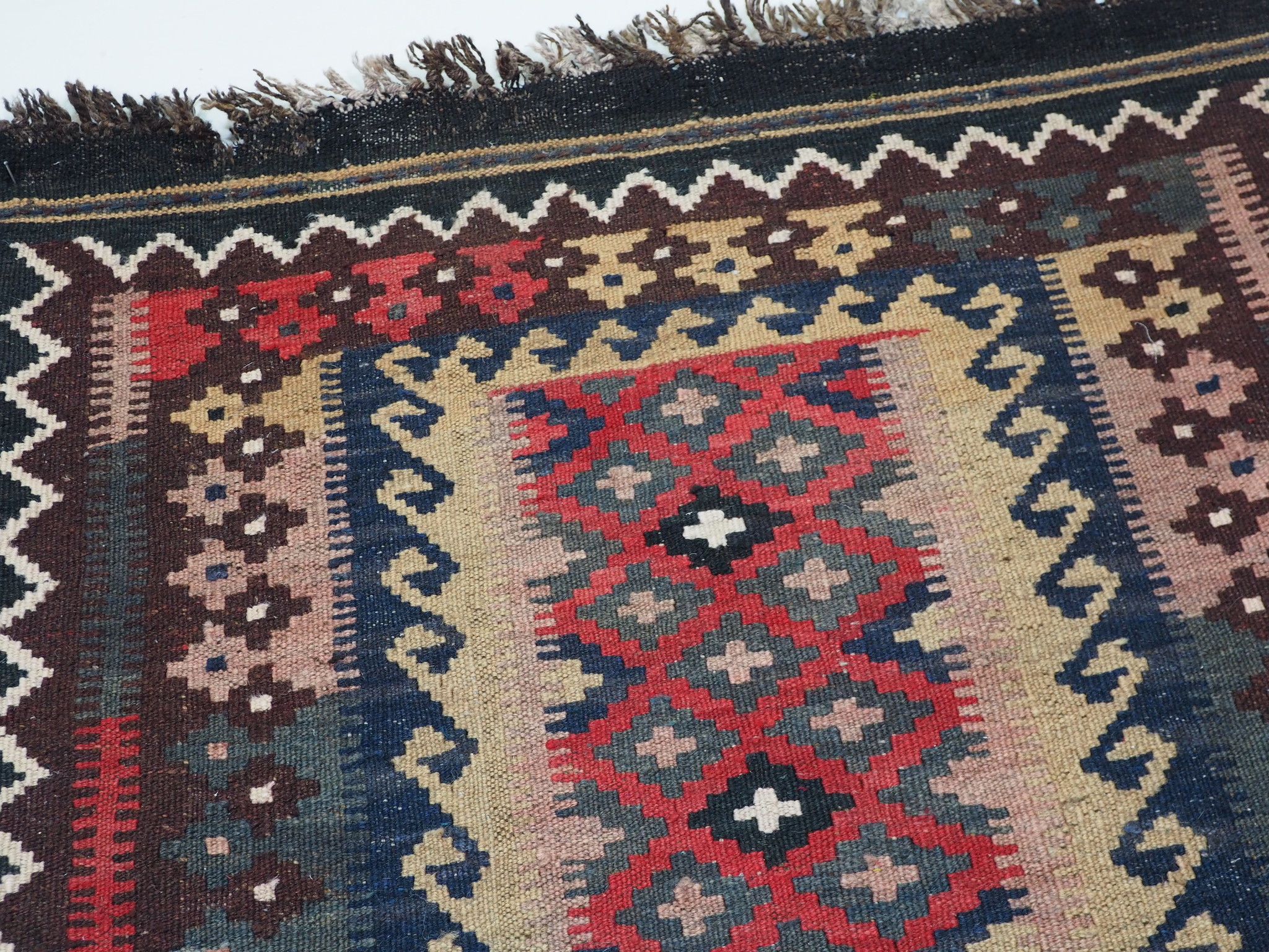 12,7 x2,7 ft huge very rare oriental Afghan nomadic Kilim   runner No:16