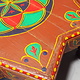 55 cm ∅   orient  hand painted   Sat Coffee Table   from Afghanistan No:C
