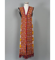 vintage Turkmen Ethnic silk robecoat  Chapan coat Chirpy  No-WL/E