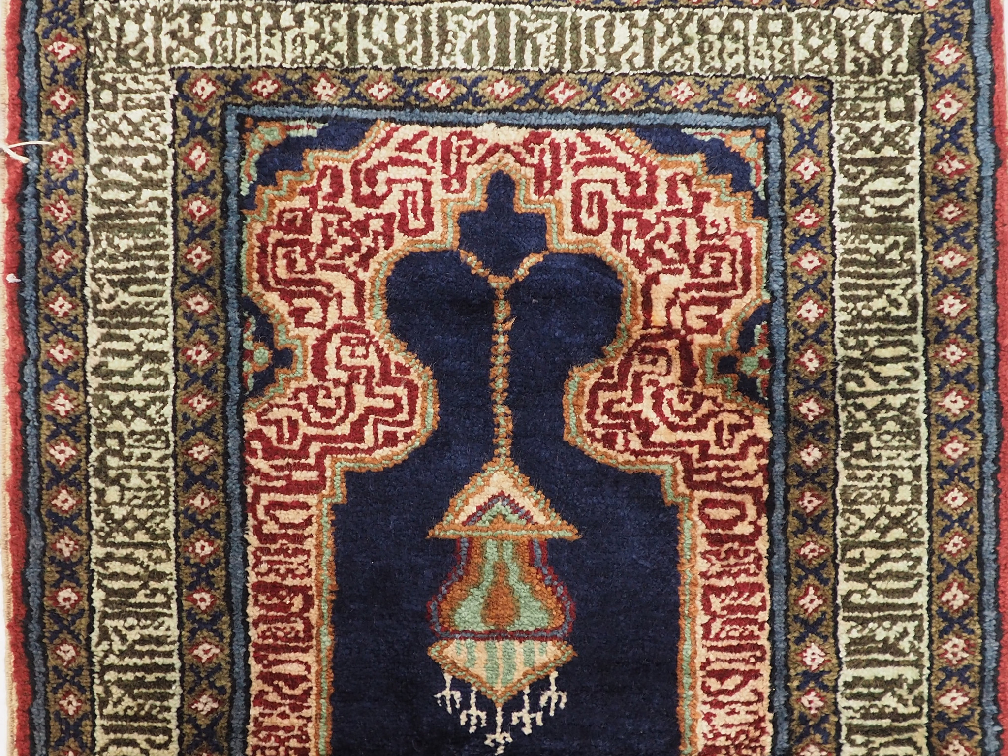 98x58 cm islamische handgeknüpfte Türkische Panderma Gebetsteppich wandteppich janamaz