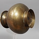 1 Liter antique solid Brass indian  Vessel kalash Lota No:  22/1