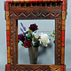 orient vintage carved wooden window Punjab