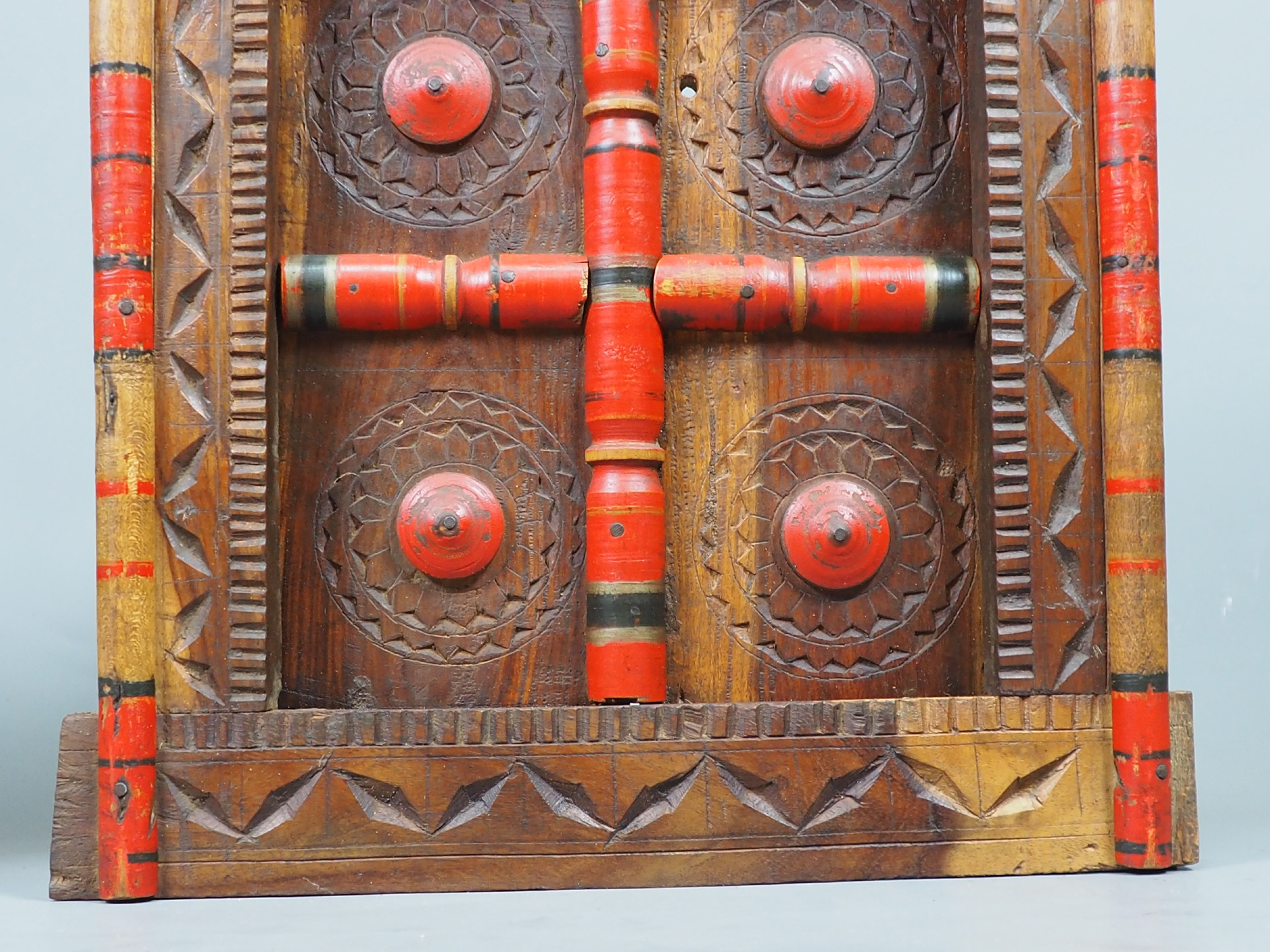 orient vintage carved wooden window Punjab