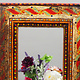 50x39 cm Hand hand painted orient vintage wooden Frame picture frame mirror frame  from  Pakistan Rajestan