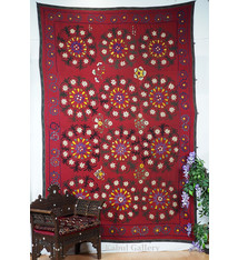 305x195 cm hand bestickte  Suzani Stickerei aus Uzbekistan  Nr:SZ22A