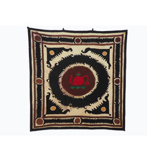 125x120 cm hand bestickte  Suzani Stickerei aus Uzbekistan  Nr:SZ22B