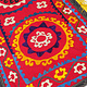 485x62 cm  Hand Embroidered suzani from Uzbekistan.Tablecloth, Wall hanging,  , No.SZ22C