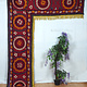 485x62 cm hand bestickte  Suzani Stickerei aus Uzbekistan  Nr:SZ22C