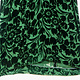 vintage tajikistan dress velvet Green