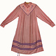 vintage tajikistan dress Cotton pink color