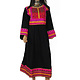 Afghan Nomadic Tribaldance woman's dress  Black 12