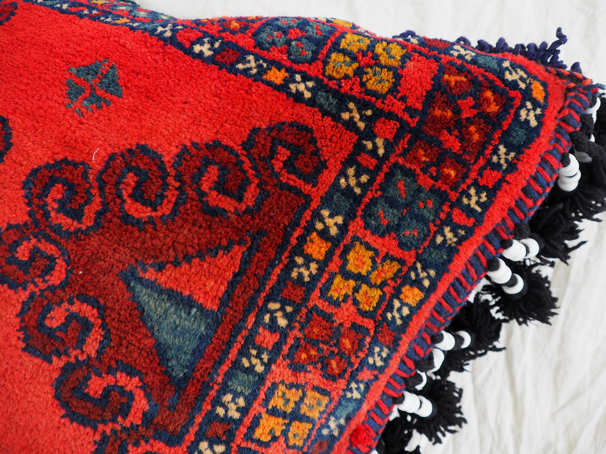 antique orient  Afghan Beloch nomad rug seat floor cushion Bohemian pillow 1001 night No:19/297