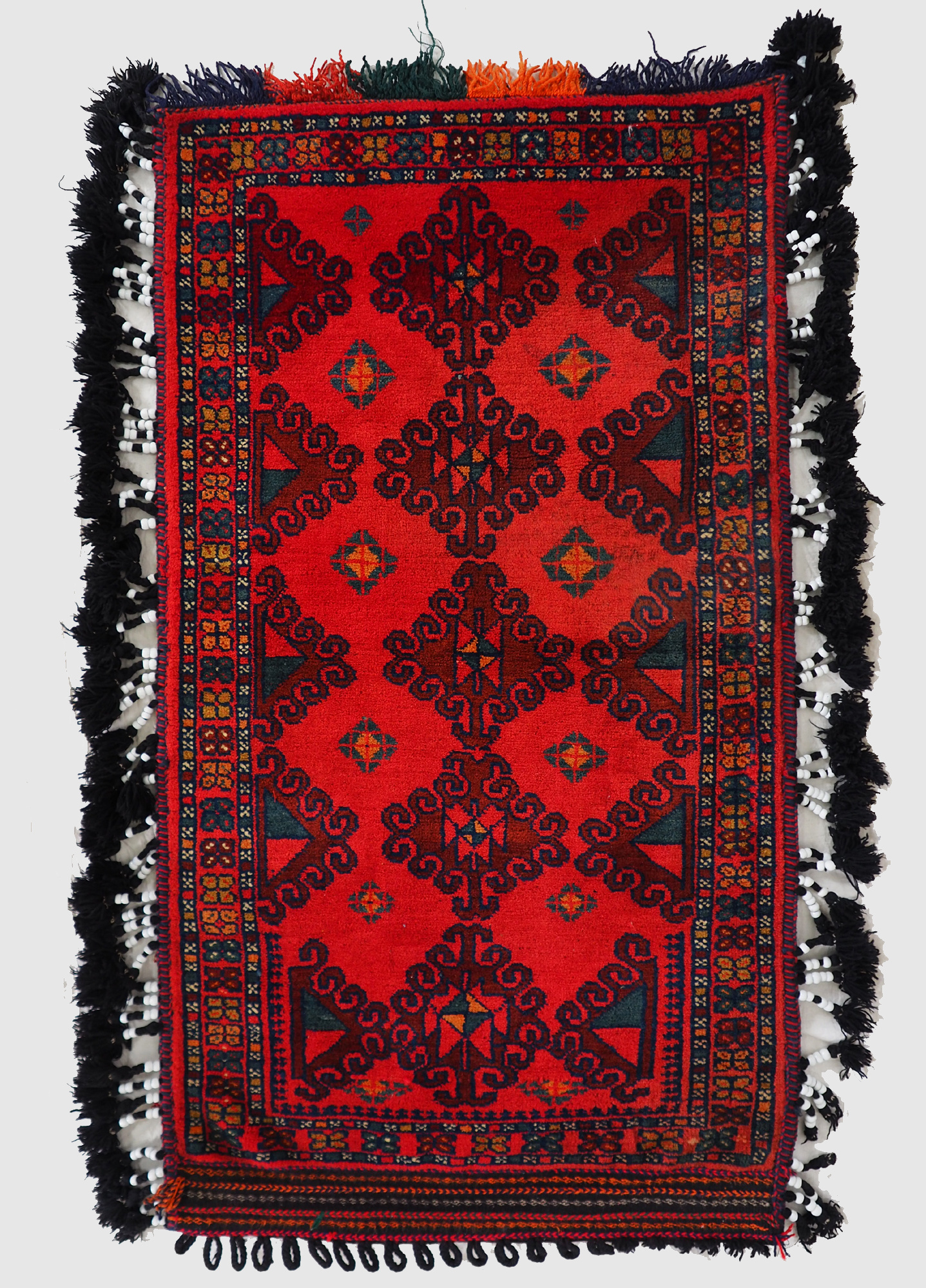 antique orient  Afghan Beloch nomad rug seat floor cushion Bohemian pillow 1001 night No:19/297