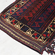 112x54 cm  (44" x 21,2" inch) antique orient Afghan Beloch nomad rug seat floor cushion Bohemian pillow 1001 night  No:22/1