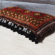 108x54 cm  (42,5" x 21,2" inch) antique orient Afghan Beloch nomad rug seat floor cushion Bohemian pillow 1001 night  No:22/ 3