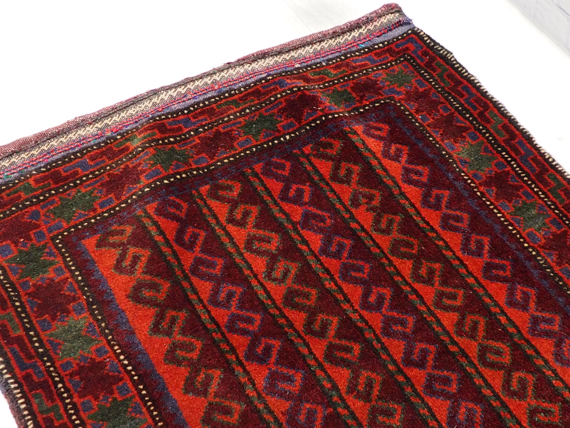 104x62 cm  (40,9" x 24,4" inch) antique orient Afghan Beloch nomad rug seat floor cushion Bohemian pillow 1001 night  No:22/ 5