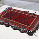 117x65 cm antik orient Afghan belochi Teppich nomaden sitzkissen bodenkissen  Bohemian cushion 1001-nacht Inkl. Füllung  Nr.22/ 6