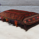112x62 cm antik orient Afghan belochi Teppich nomaden sitzkissen bodenkissen  Bohemian cushion 1001-nacht Inkl. Füllung  Nr.22/12