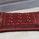 97x45 cm (38,1"x17,7" inch) Vintage very rare Turkmen Jumod carpet  cushion orient  nomad rug seat Bohemian Afghanistan pillow  No:22/13