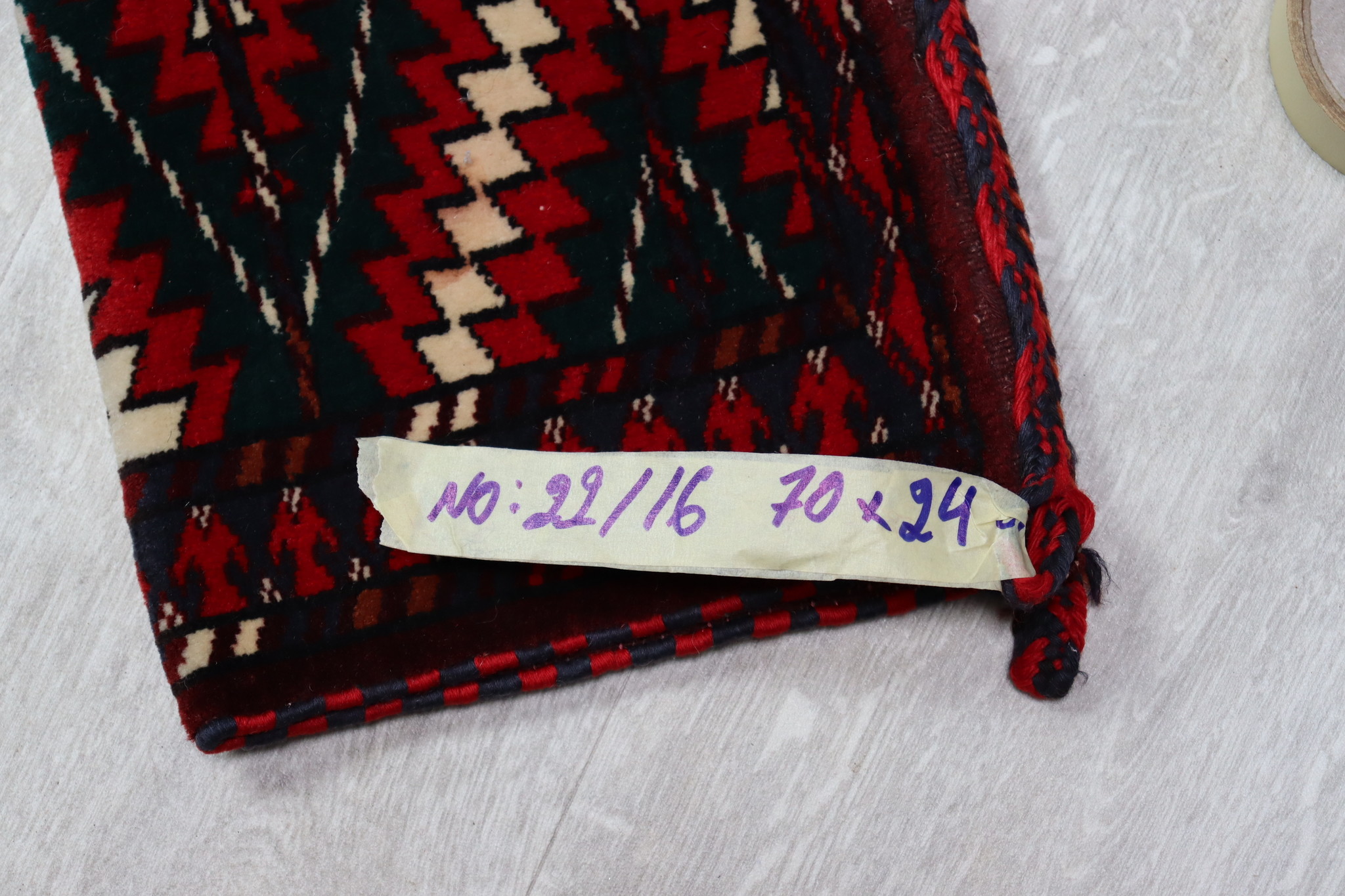 Tukmeische Teppich Tasche nomaden Handgeknüpft wollen Zeldttasche  tragetasche 1001-nacht Turkmenistan Uk Bash  22/16