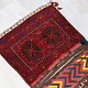antique very rare  Turkmen nomadic  cushion orient seat Bohemian Turkmenistan pillow Doublebag saddle bag khorjin  No:22/18