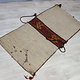 antique very rare  Turkmen nomadic  cushion orient seat Bohemian Turkmenistan pillow Doublebag saddle bag khorjin  No:22/18