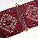 110x58 cm Antik orient Belotsch Teppich nomaden sitzkissen cushion Doppeltasche Satteltasche (Khorjin) Torba Belochistan Afghanistan Nr: 20