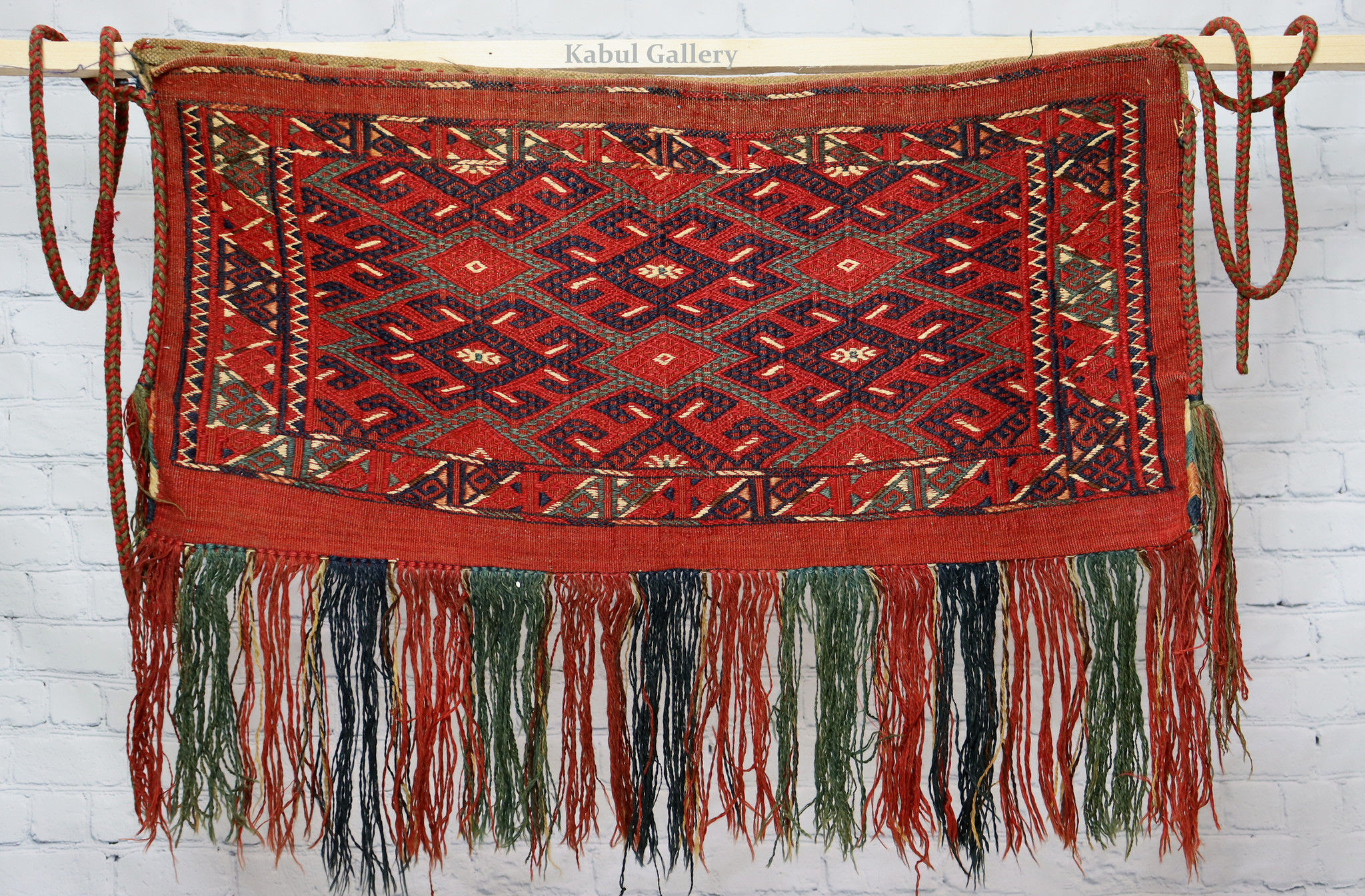 Antique Wonderful  Baluch nomadic kilim Bag from Afghanistan Tentbag saltbag torba No:17/A - Copy