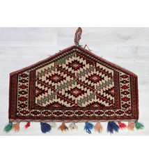 79x48 cm antik turkmen Yomud Hochzeit Kamel Schmuck asmalyk Nr:22