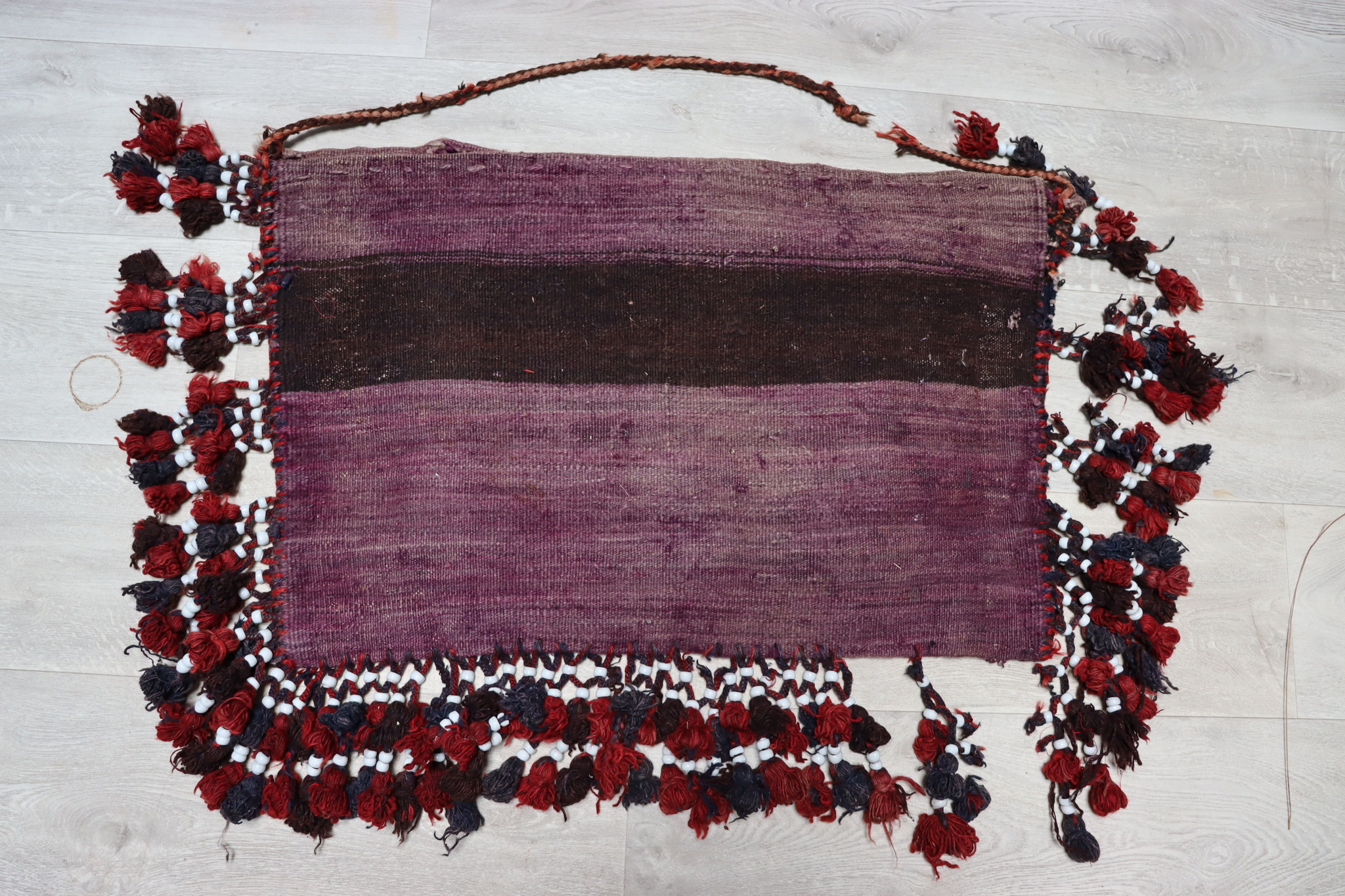 Antique Wonderful  Baluch nomadic kilim Bag from Afghanistan Tentbag saltbag torba No:17/A