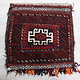 Antique Baluch nomad Bag from Afghanistan Torba No: 105