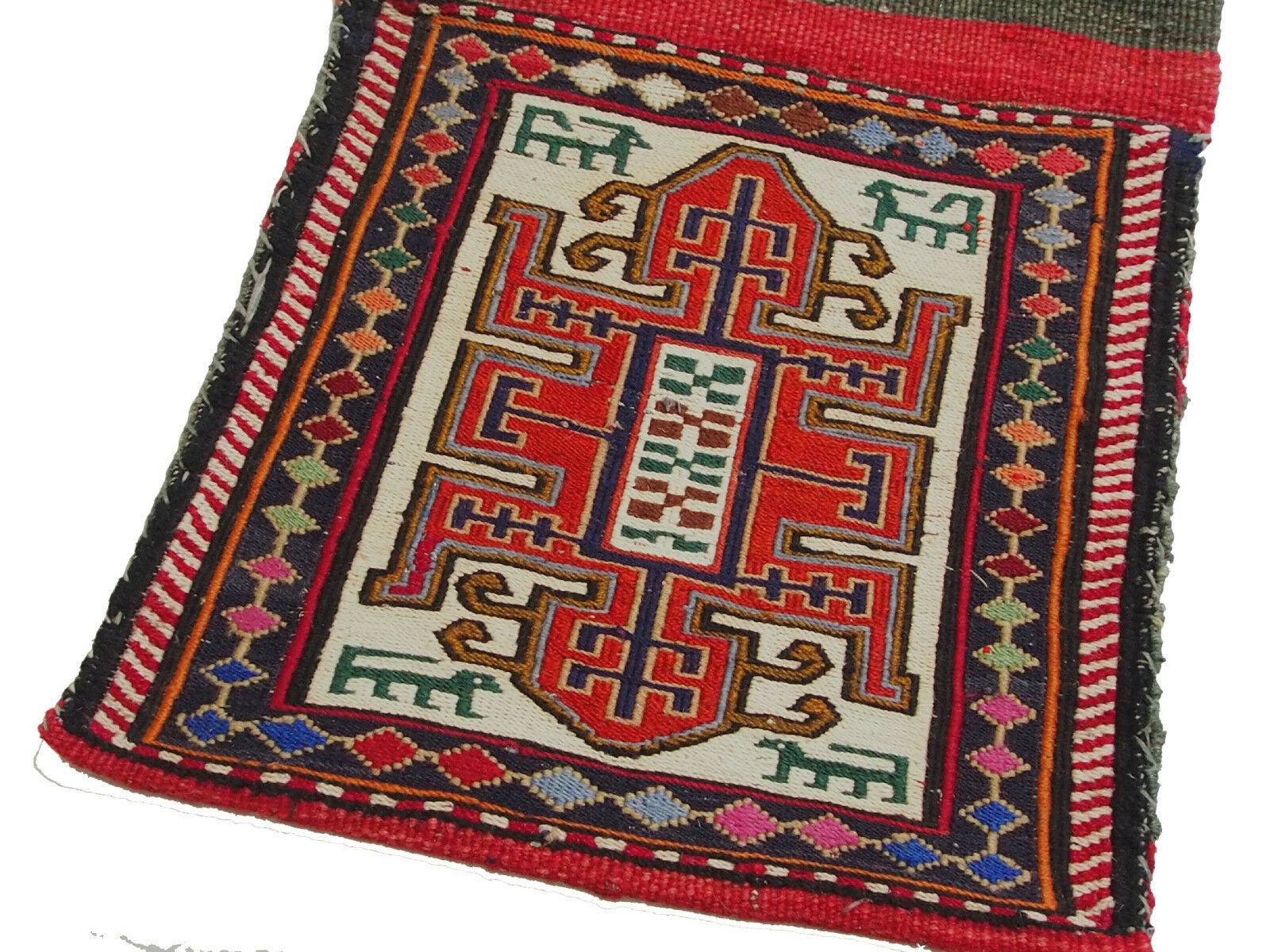 antique  nomadic   Bohemian   Doublebag saddle bag khorjin  No:108