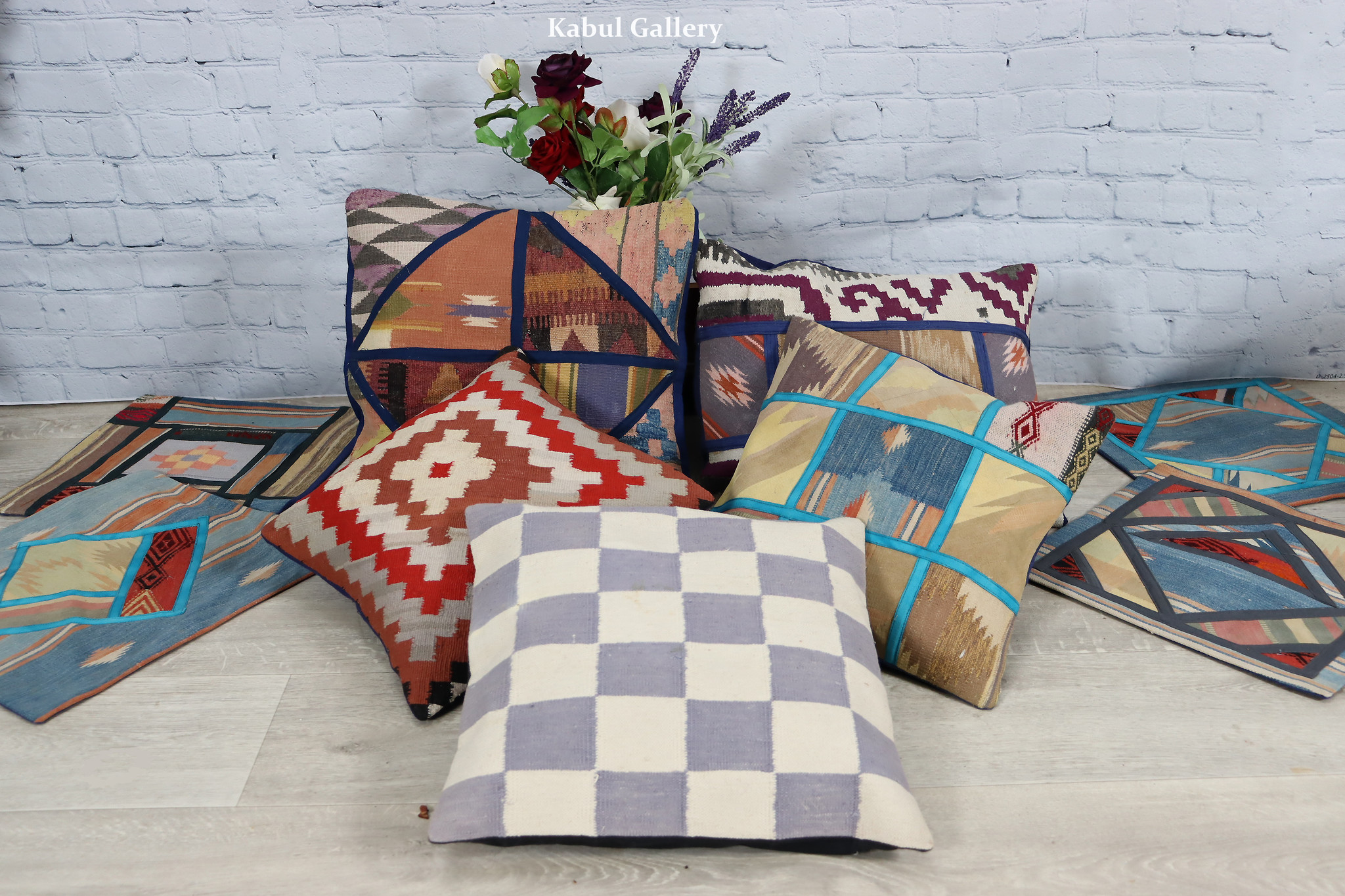 35x35 cm Vintage Patchwork cushion pillow Duri   Nr:10 to 18