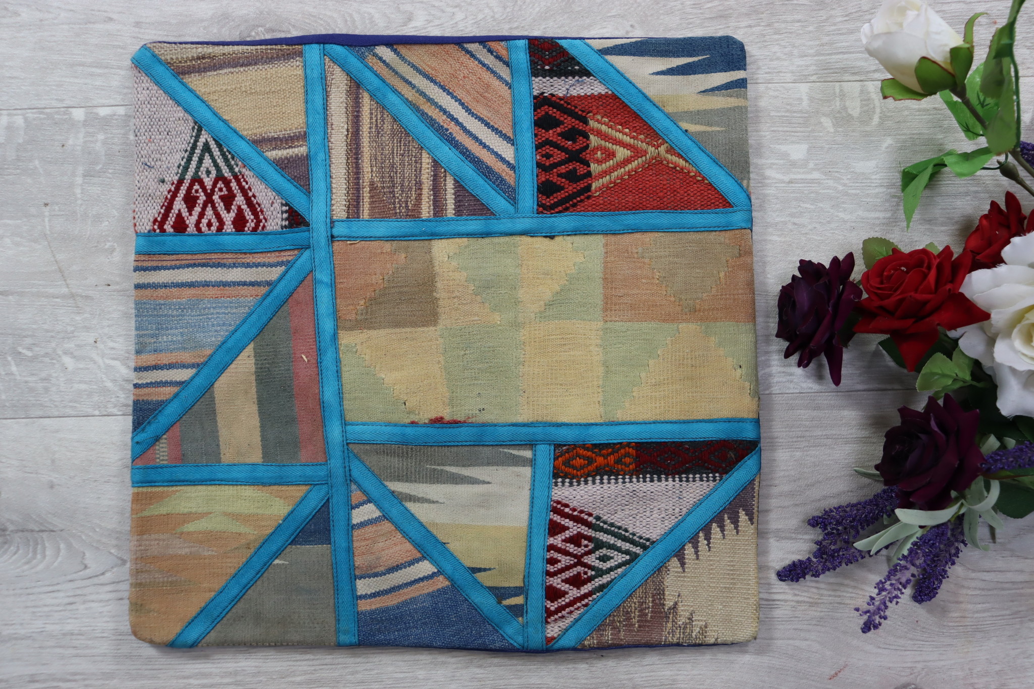 35x35 cm Vintage Patchwork cushion pillow Duri   Nr:10 to 18