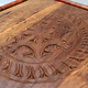 40x40 cm Very rare Antique solid wood orient tea table sidtable from Afghanistan Pakistan No: 22/1